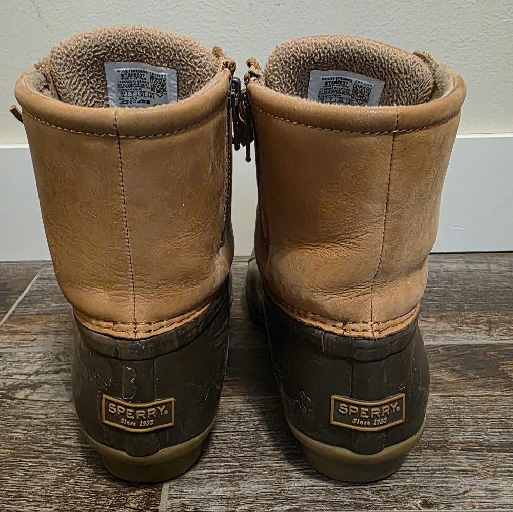 Womens Sperry Duck Boots Size 9.5 - Picture 2 of 4